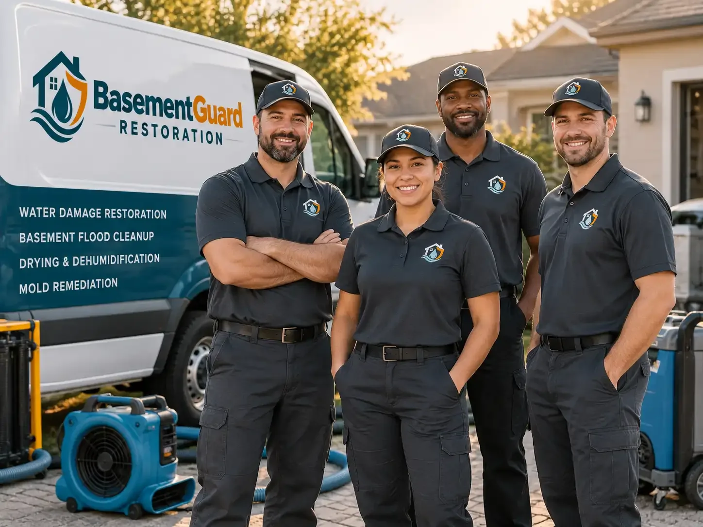 Basement Water Damage Restoration company in La Coste, TX
